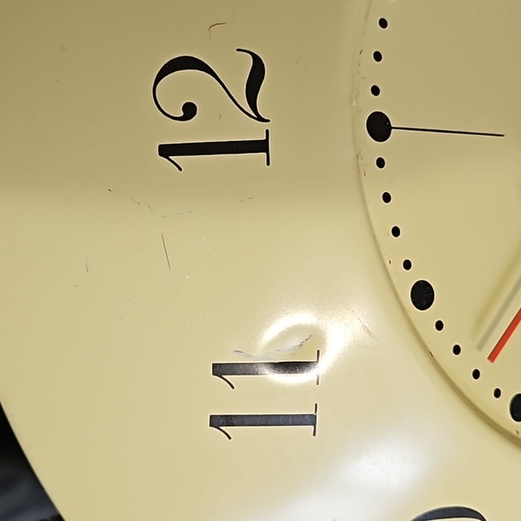 Vintage 1950s Westclox wall clock. Working conditions. - Picture 3 of 11